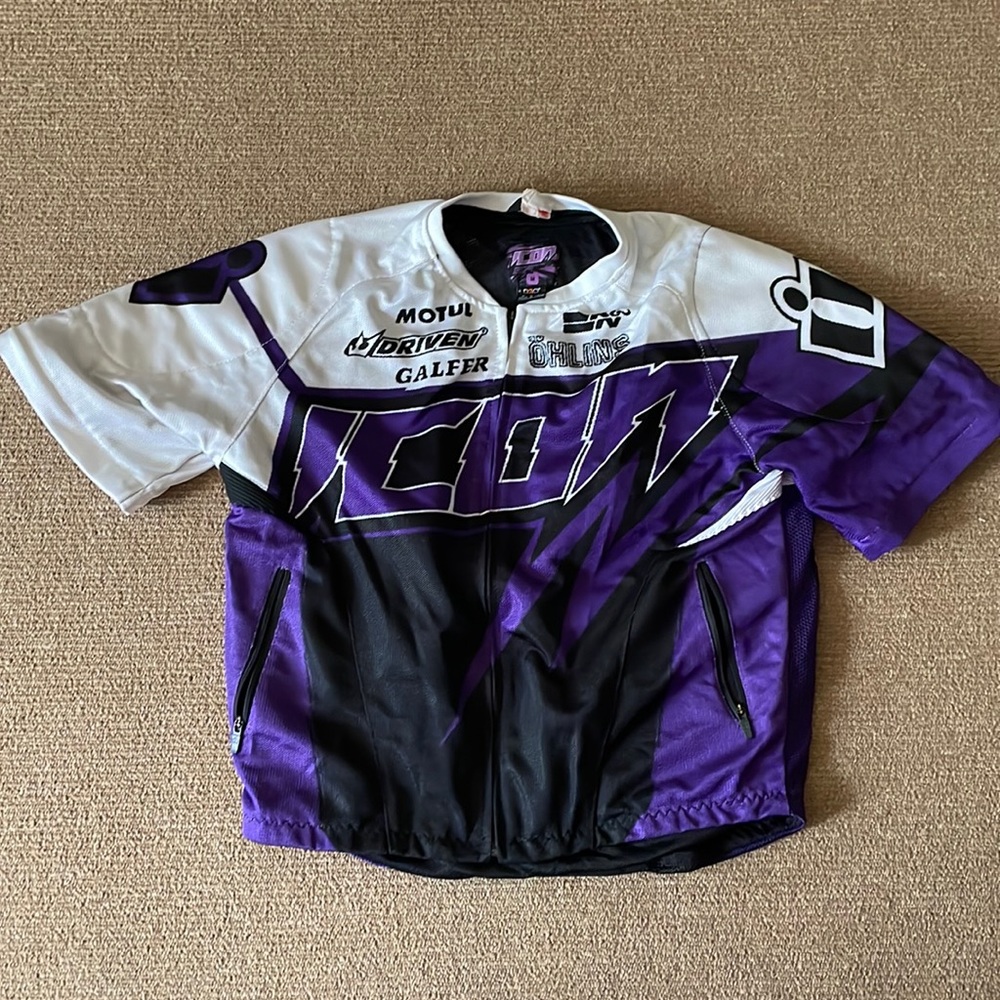 Icon Hooligan Spaztyk Street Jersey Motorcycle Jacket